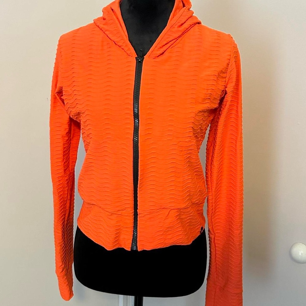 Orange Booty by Brabants Fitted Athletic Jacket